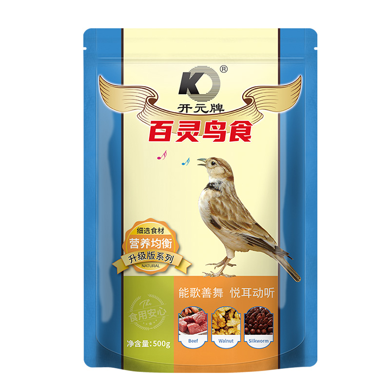 開元牌升級系列百靈鳥食500g