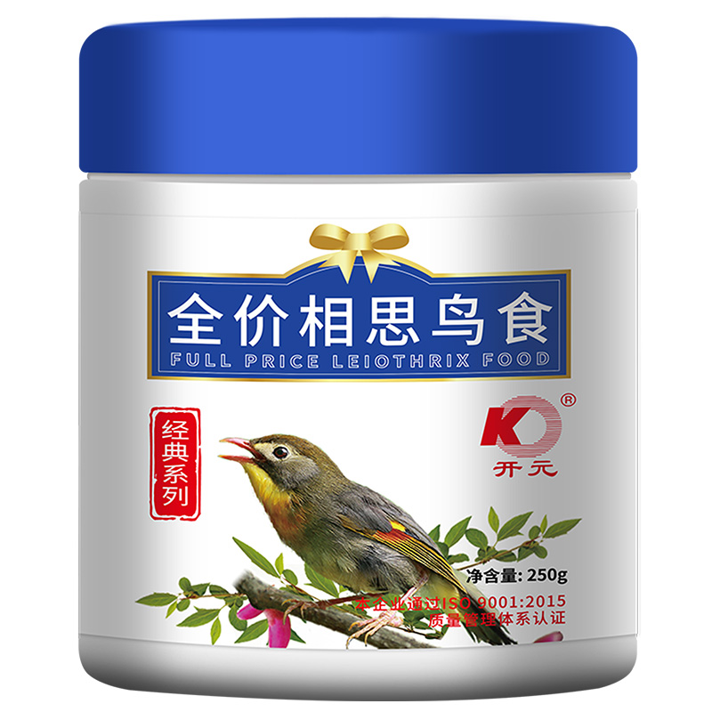 開元牌桶裝相思鳥食250g