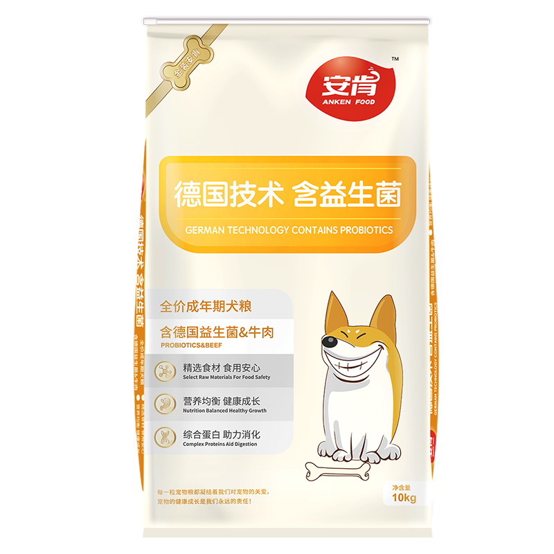 金標(biāo)安肯全價(jià)成犬糧10kg