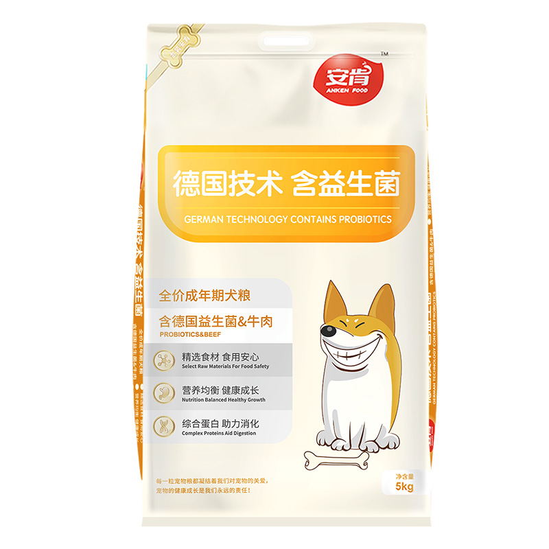 金標(biāo)安肯全價(jià)成犬糧5kg