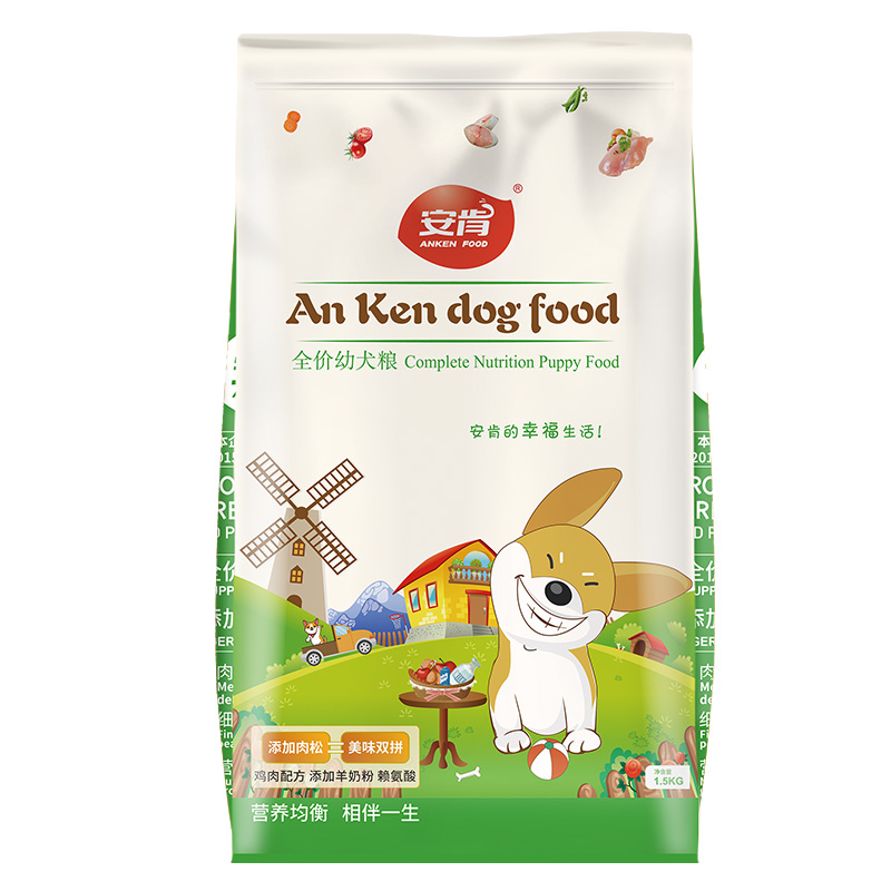 金標(biāo)安肯全價(jià)成犬糧1.5kg